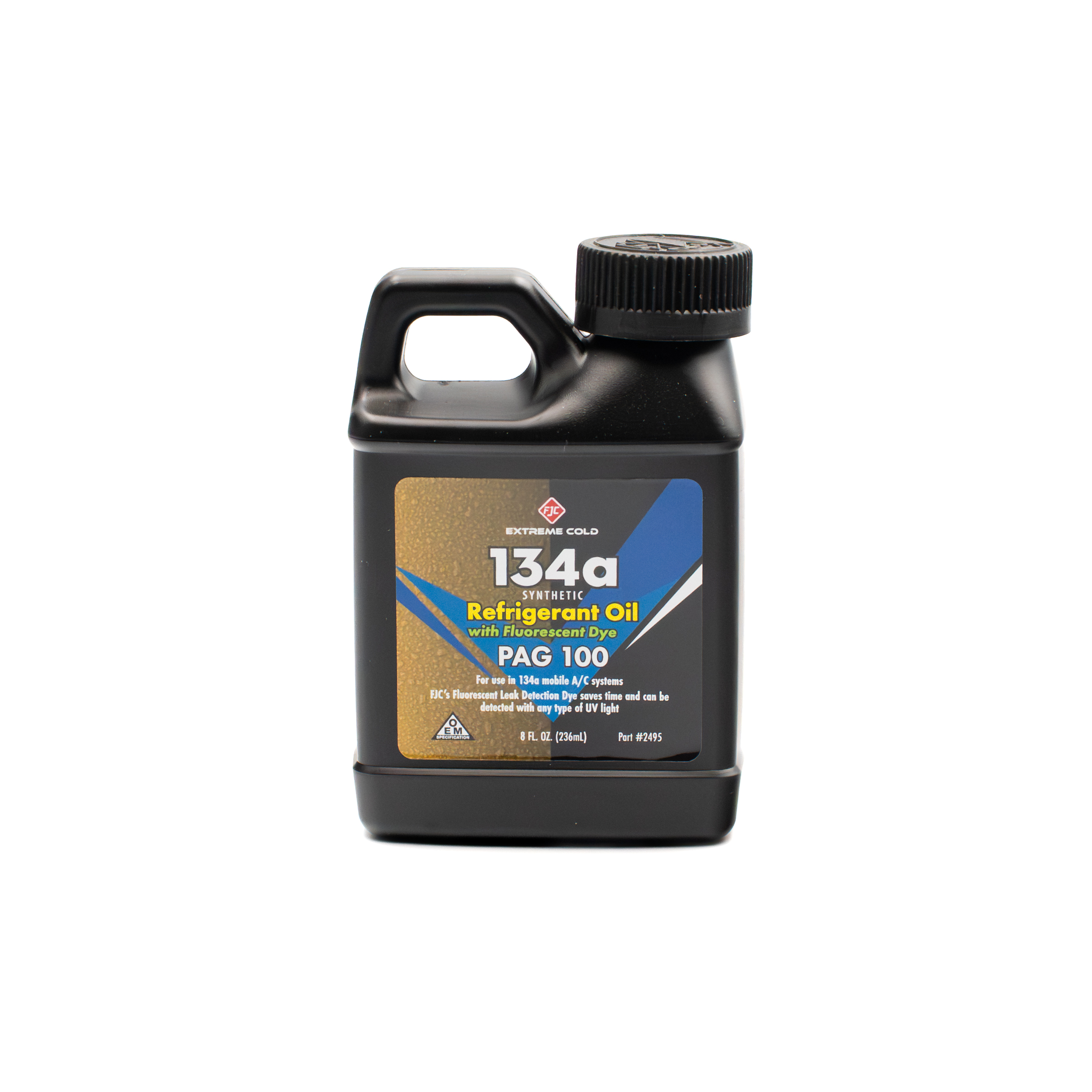 2495 PAG Oil 100 with UV Dye 8 oz