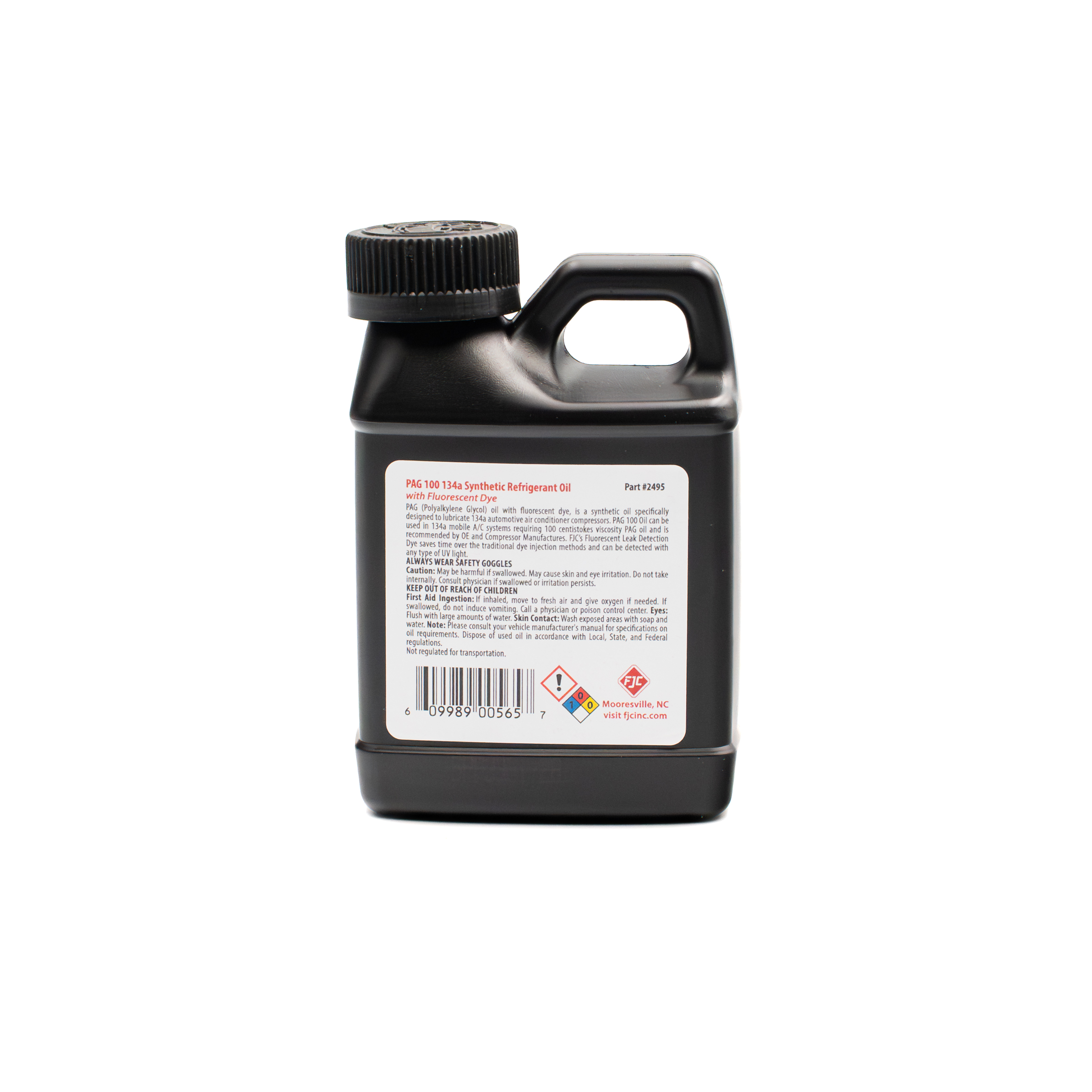 2495 PAG Oil 100 with UV Dye 8 oz - Image 4
