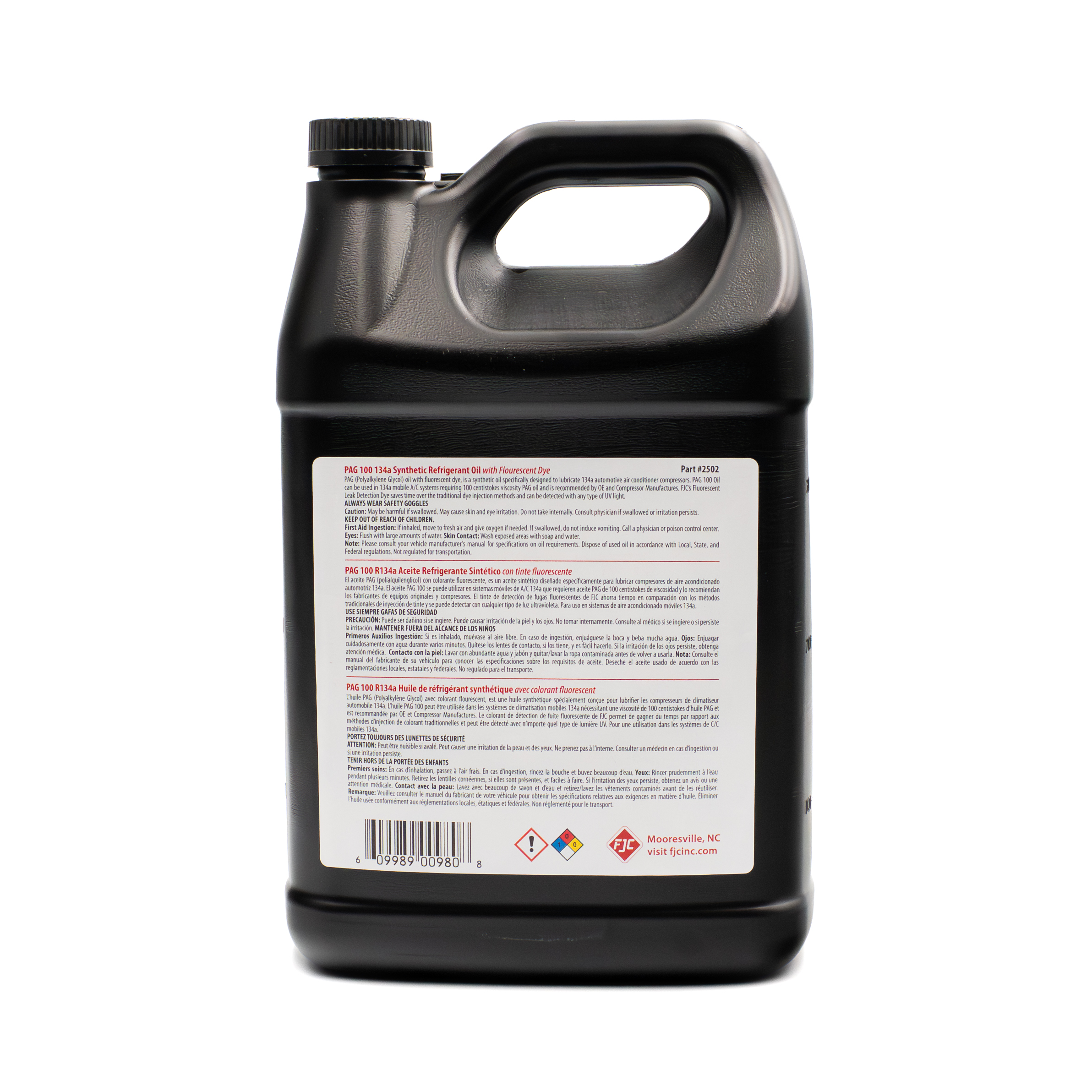 2502 PAG Oil 100 with UV Dye Gallon – FJC