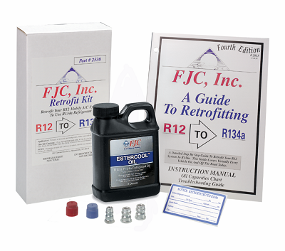FJC 6025 R12 Hose and Gage Conversion Kit to R134a for sale online 