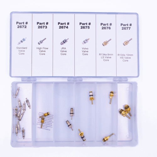 2682 R-12 & R-134a Valve Core Assortment