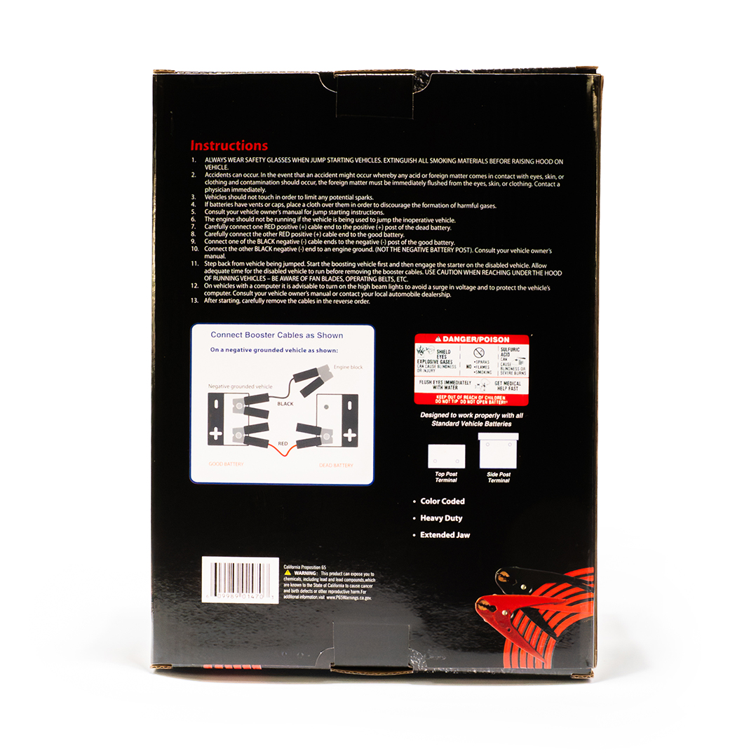 45233 Booster Cable Extra Heavy Duty - Image 5