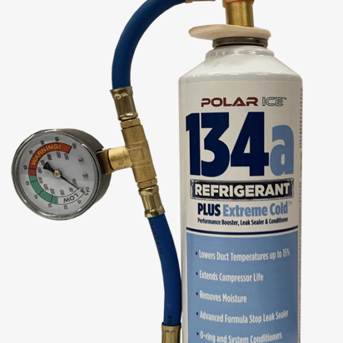 525 FJC Polar Ice Refrigerant Plus with Hose & Gauge 19 oz