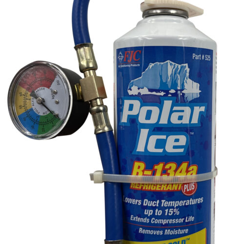 525 FJC Polar Ice Refrigerant Plus with Hose & Gauge 19 oz