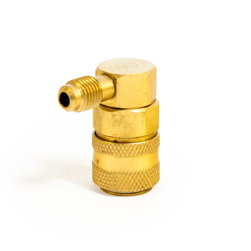 6010 R-134a 90 Degree Quick Coupler 1/4 LS
