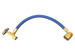 Details about   R-1234yf A/C Charging Hose With 100PSI Gauge Coupler Refrigerant Can Tap 