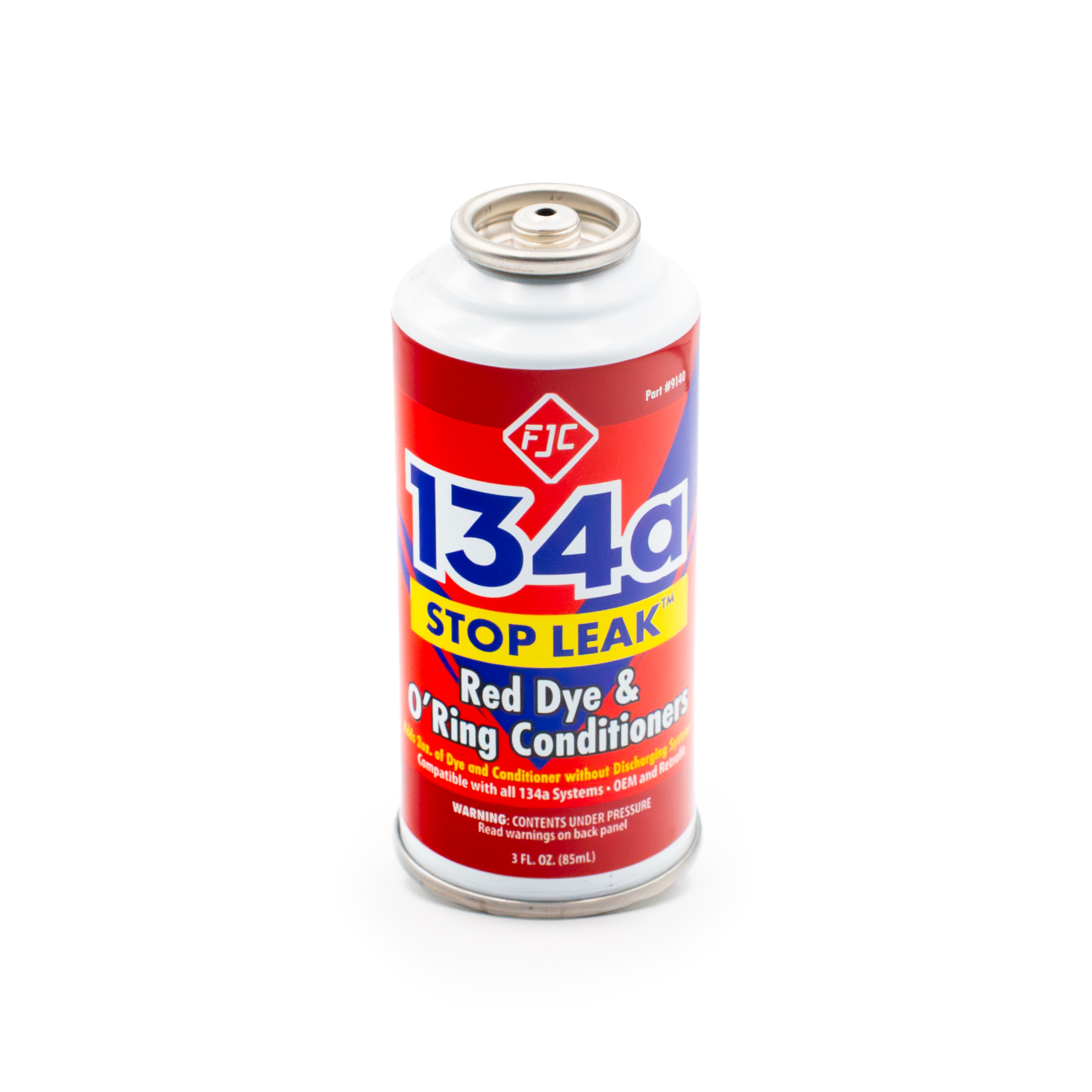 9140 R-134a Stop Leak with Red Leak Detection Dye – FJC