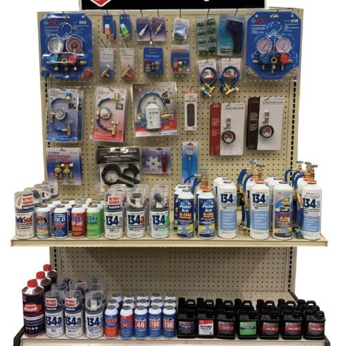 9204  4-foot Refrigerant and Accessories Endcap Assortment
