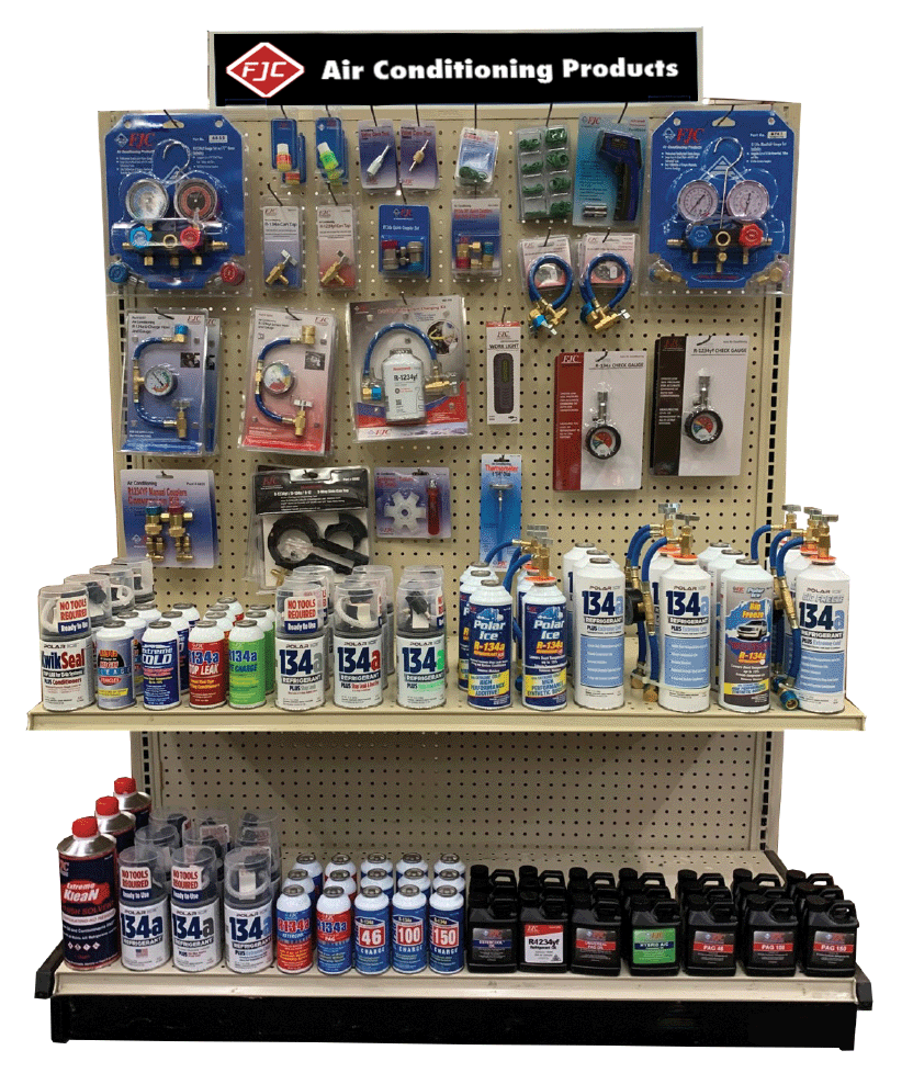 9204  4-foot Refrigerant and Accessories Endcap Assortment