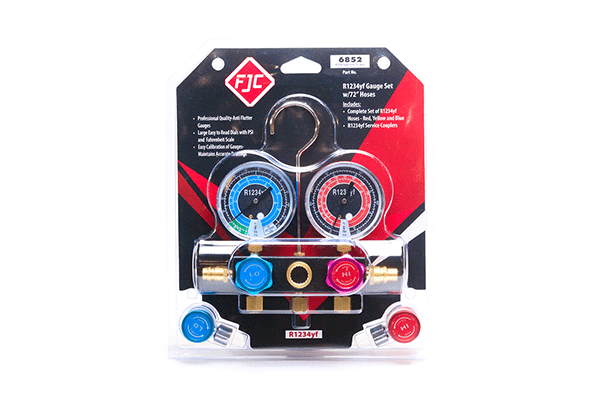 6852 R-1234yf Aluminum Manifold Gauge Set