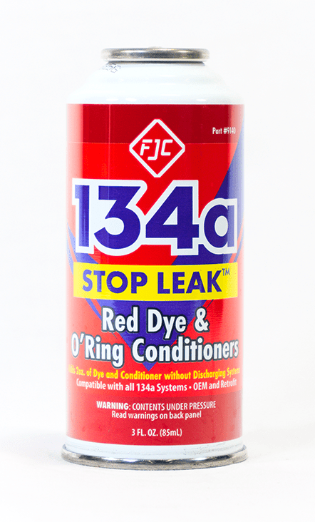 9140 R-134a Stop Leak with Red Leak Detection Dye – FJC