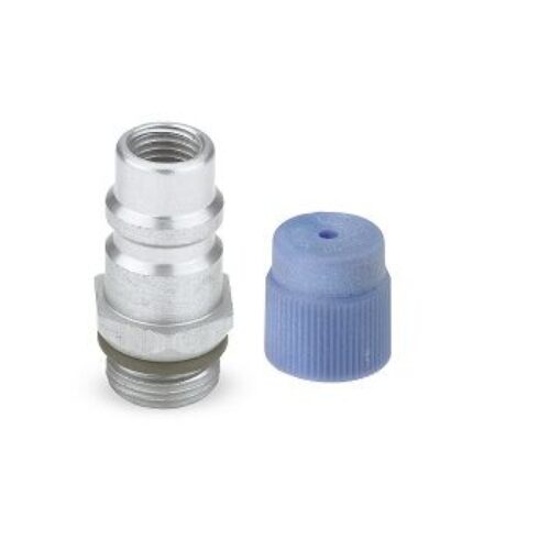 2557 OE GM Primary Seal LS (2607) Service Port with R-134a Service Port Cap 13mm LS Blue (2613)