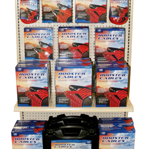 53973  3 foot Booster Cable and Battery Service Display