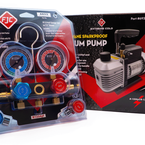 9281yf Vacuum Pump and Gauge Set for R-1234yf