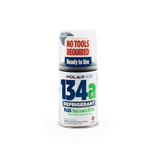 623DT R-134a PLUS Leak Stop & UV Dye with Dispensing Top – 12 oz