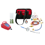 FJC 6900 Air Vacuum Pump – 1.3 CFM, 90 PSI – HVAC Or Automotive Vacuum Pump