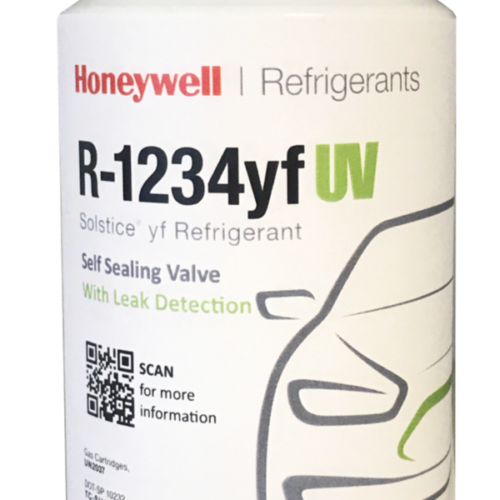 696UV R-1234yf Refrigerant with UV Leak Detection 8 oz Cans